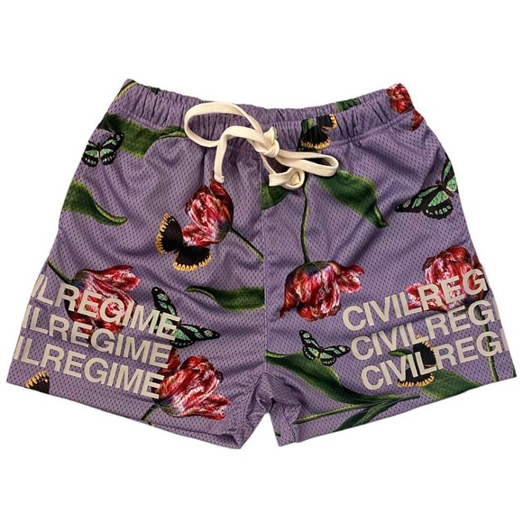 Civil Regime by Darc Sport Men's Dream Fields 16" Mesh Shorts
